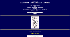 Desktop Screenshot of ckfraud.org
